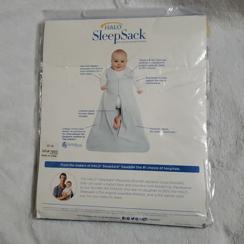 Halo Sleep Sack Elephant Print Size L 12-18 Months